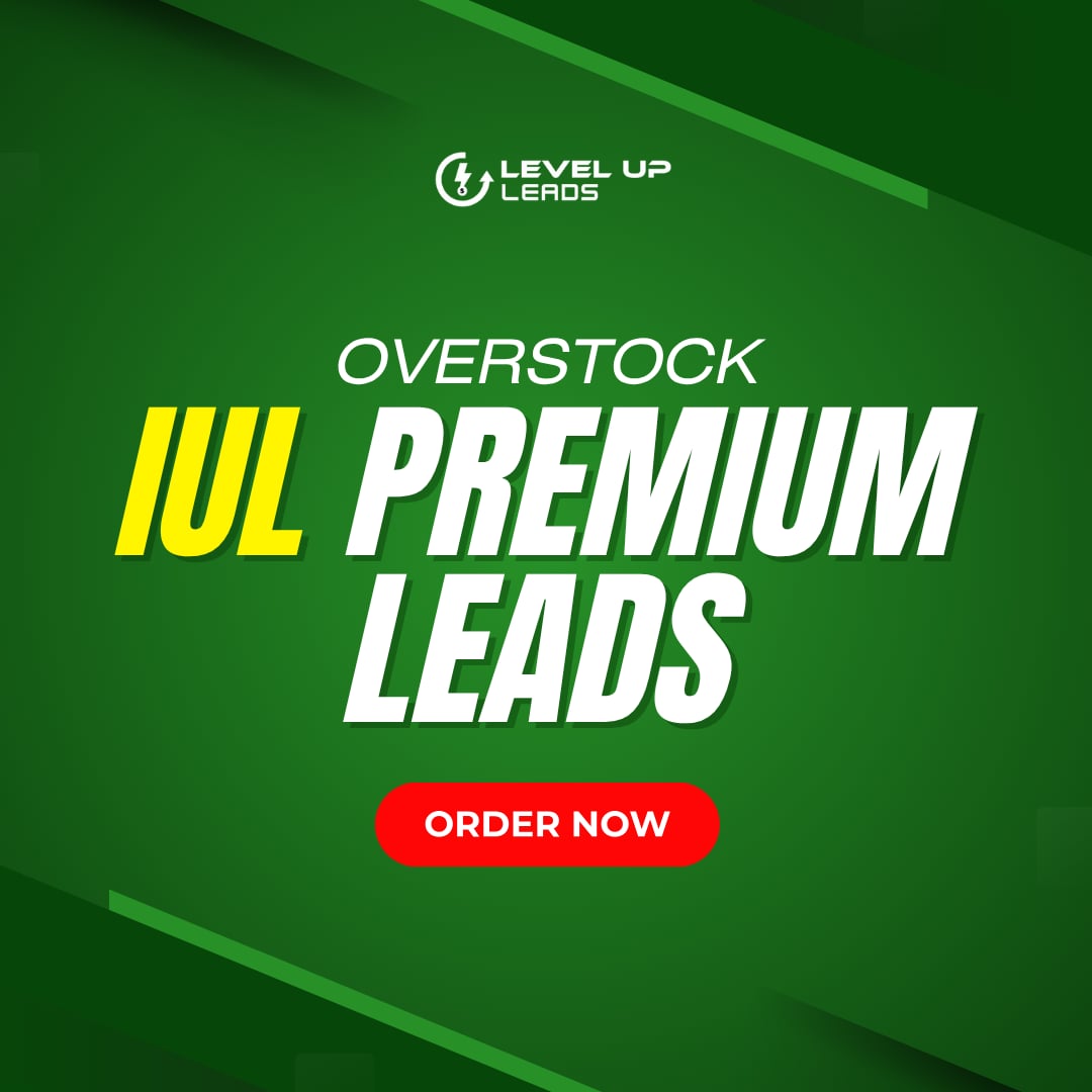 Overstock IUL Premium Leads